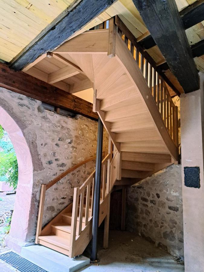 Gite Entre Vignes Et Vergers Maison Historique Gueberschwihr المظهر الخارجي الصورة