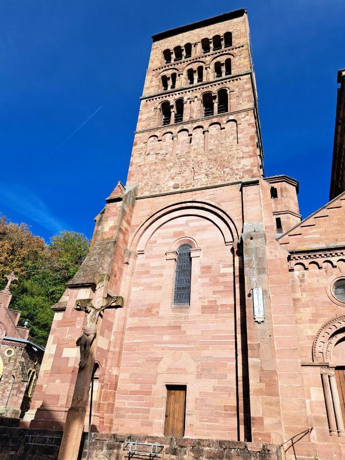 Gite Entre Vignes Et Vergers Maison Historique Gueberschwihr المظهر الخارجي الصورة